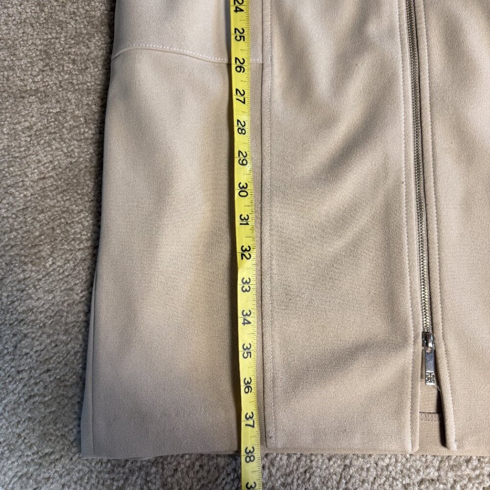 Tommy Hilfiger Womens Dress Size 12 Beige Tan Stretch Bodycon Work Dress F427 - Picture 9 of 10
